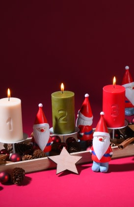 Bunter Nikolaus-Advent