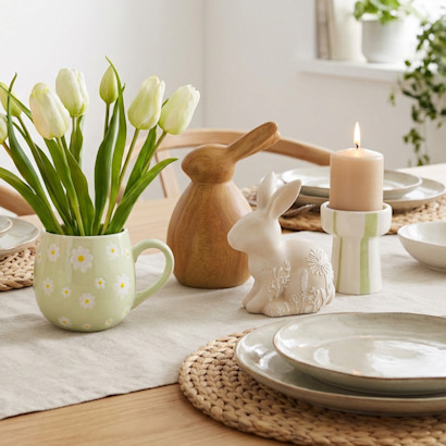 Natürliche Osterdeko