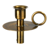 Goldene Kerzenhalter