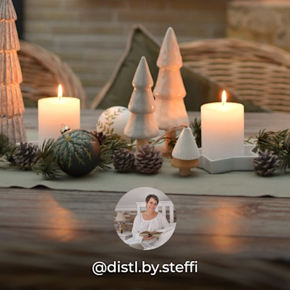 Festliche Tischakzente