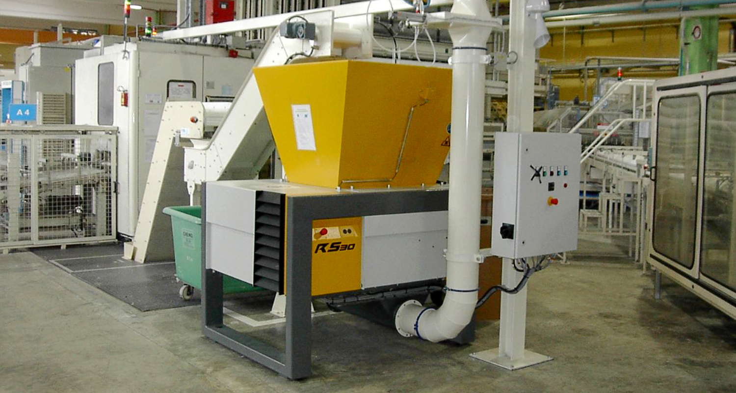 Industrial shredders, RS50/60/100