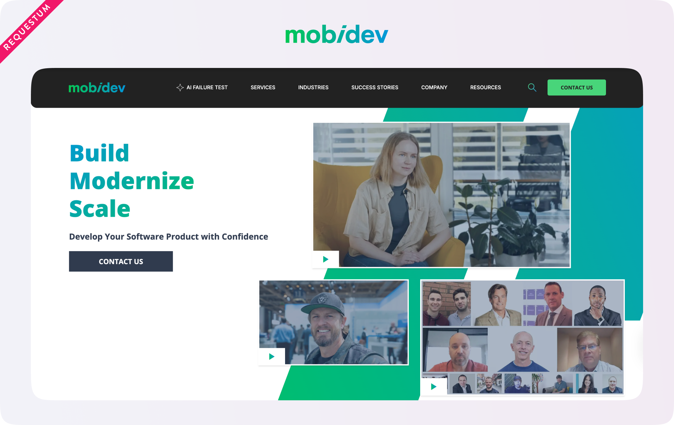 MobiDev logo