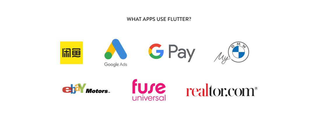 what apps use flutter