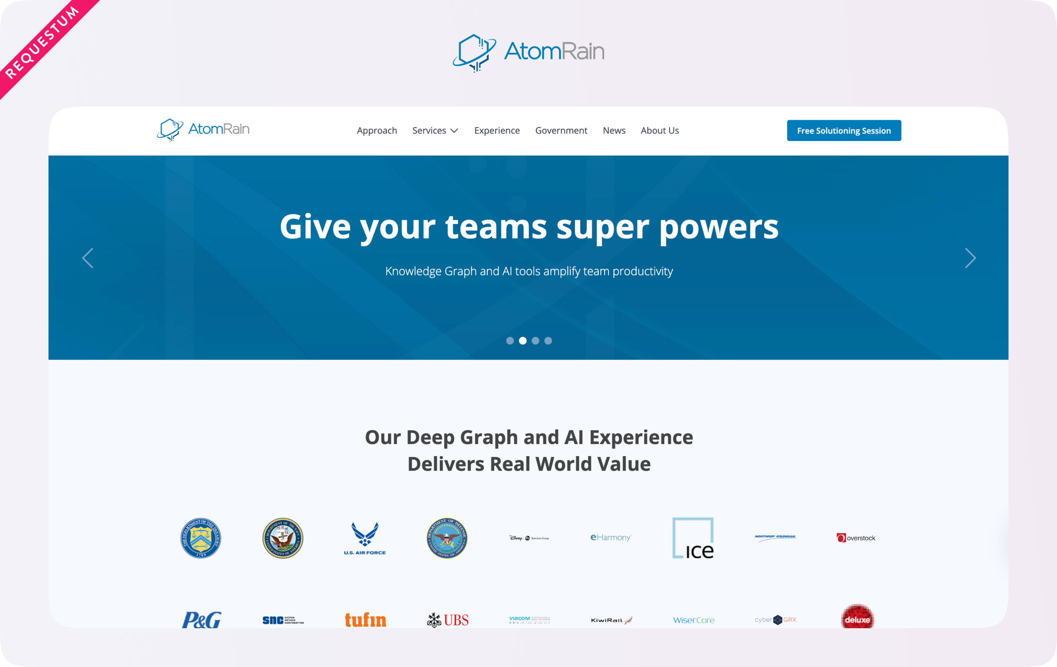 AtomRain logo