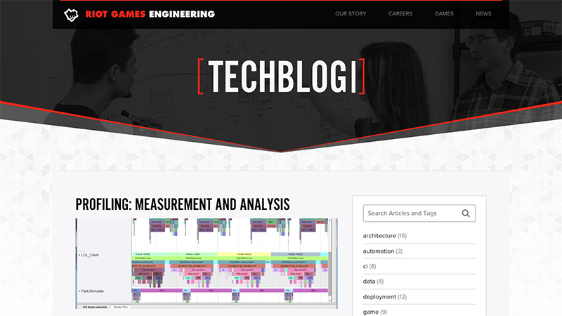 Riot Games Engineering Screenshot