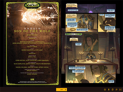 World of Warcraft Comic Experience Screenshot Thumbnail