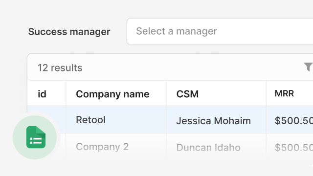 feature for Build your Google Sheets frontend 10x faster