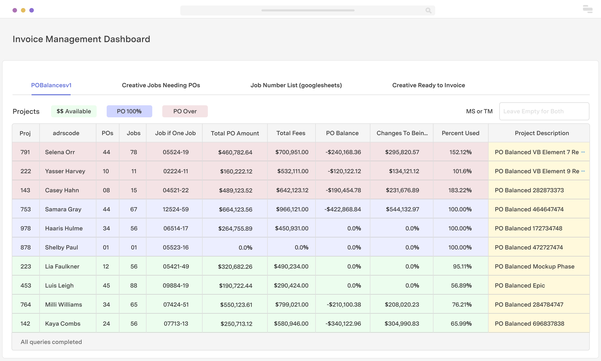 Invoice manager