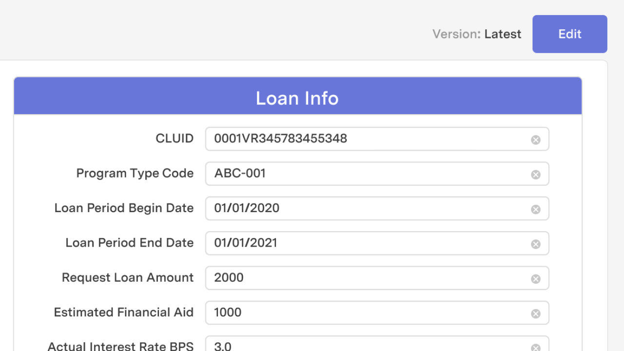 feature for Loan approval dashboard