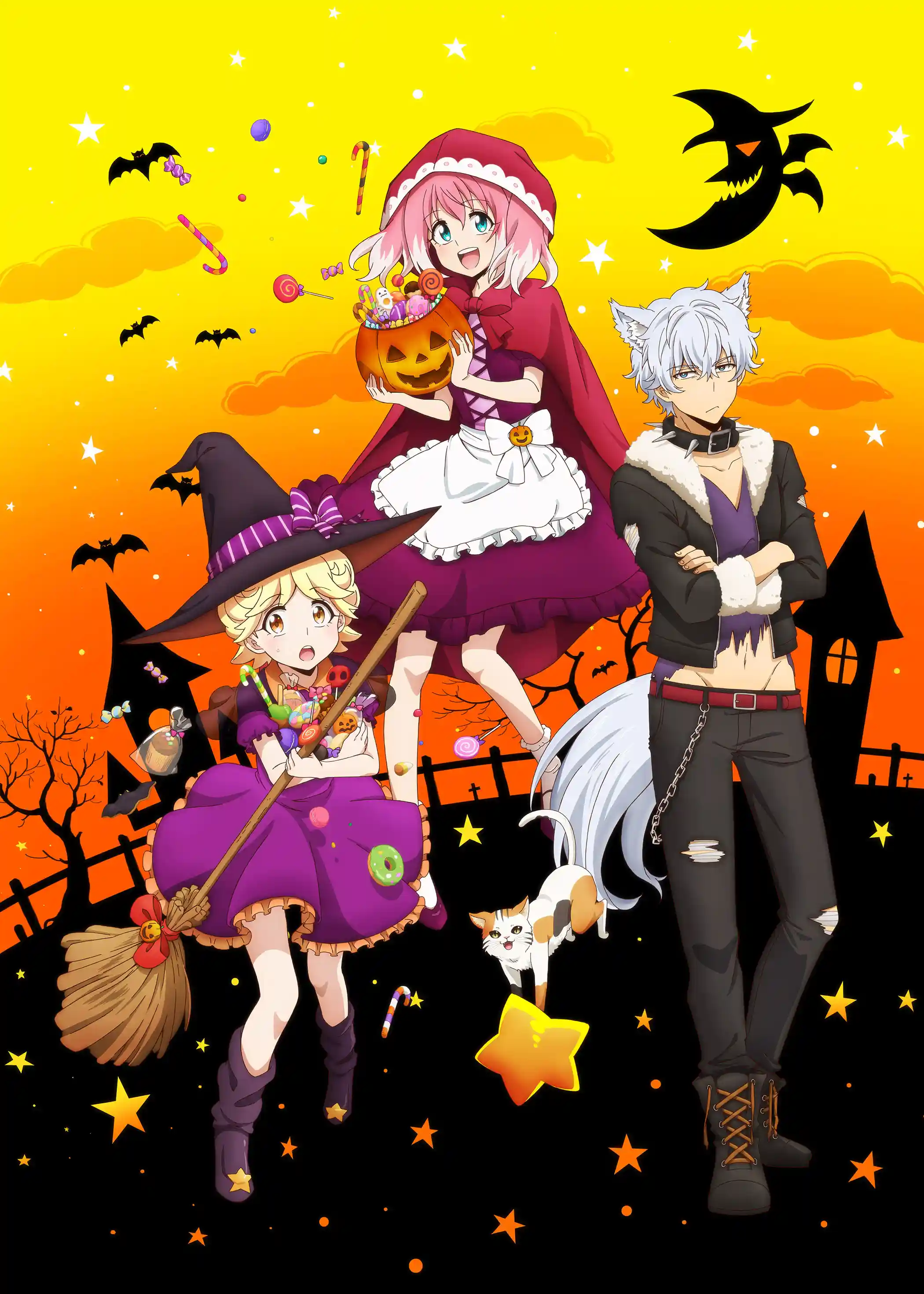 Munou na Nana Membagikan Gambar Spesial Halloween