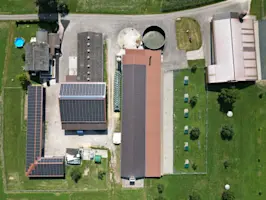 Installation AGROsolaire chez l'agriculteur Wendelspiess à Wegenstetten