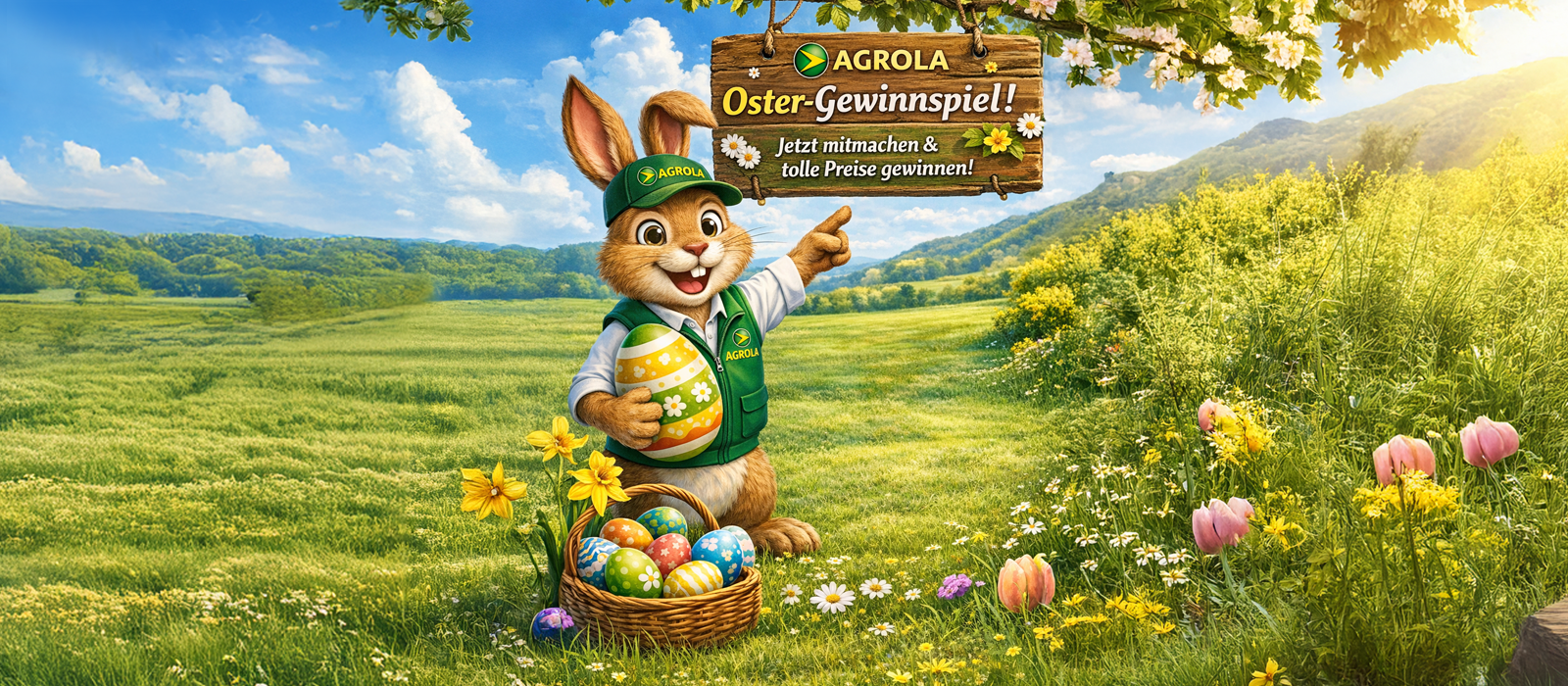 Grosses AGROLA Oster-Gewinnspiel