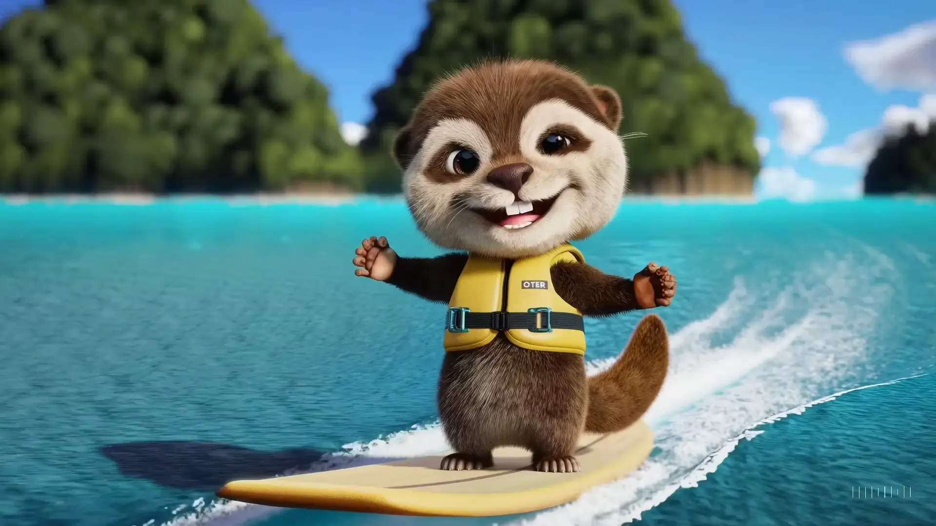 surfing-otter