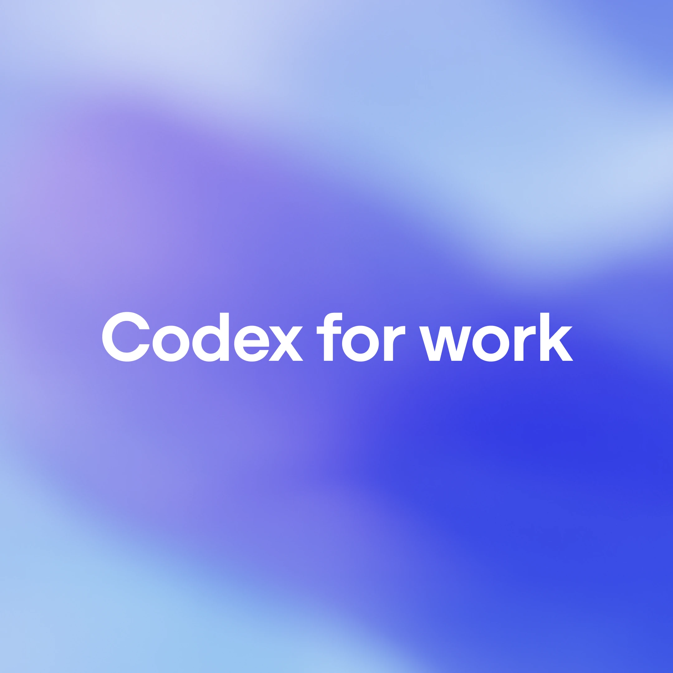 Academy > Codex for work landing page > Cover Image