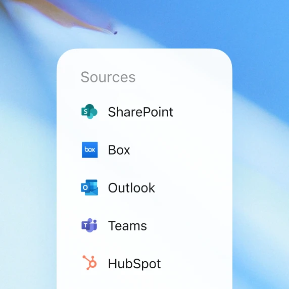 A screenshot showing a menu titled "My GPTs" with options like Slidemaster, Data Analyst, Content Creator, Tech Doc Writer, and HR Helper. There is also an "Explore GPT Store" option and tasks listed, including "Kickoff Notes Summary" and "Slide Outline."