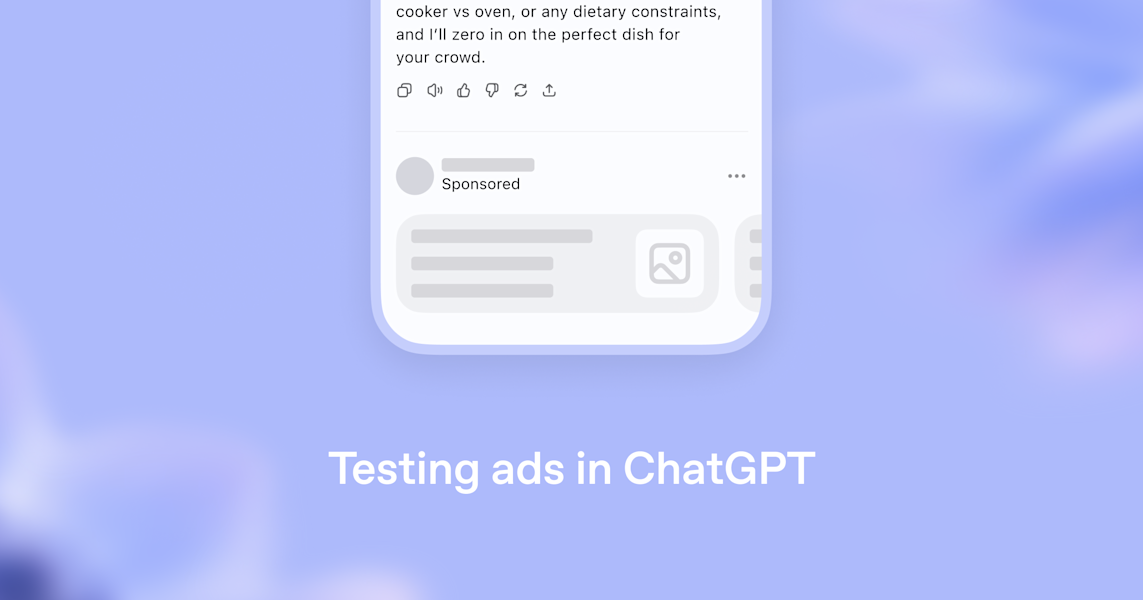Testing ChatGPT Ads