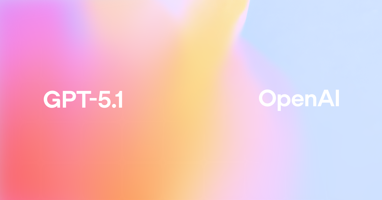OpenAI GPT-5.1 소개 이미지