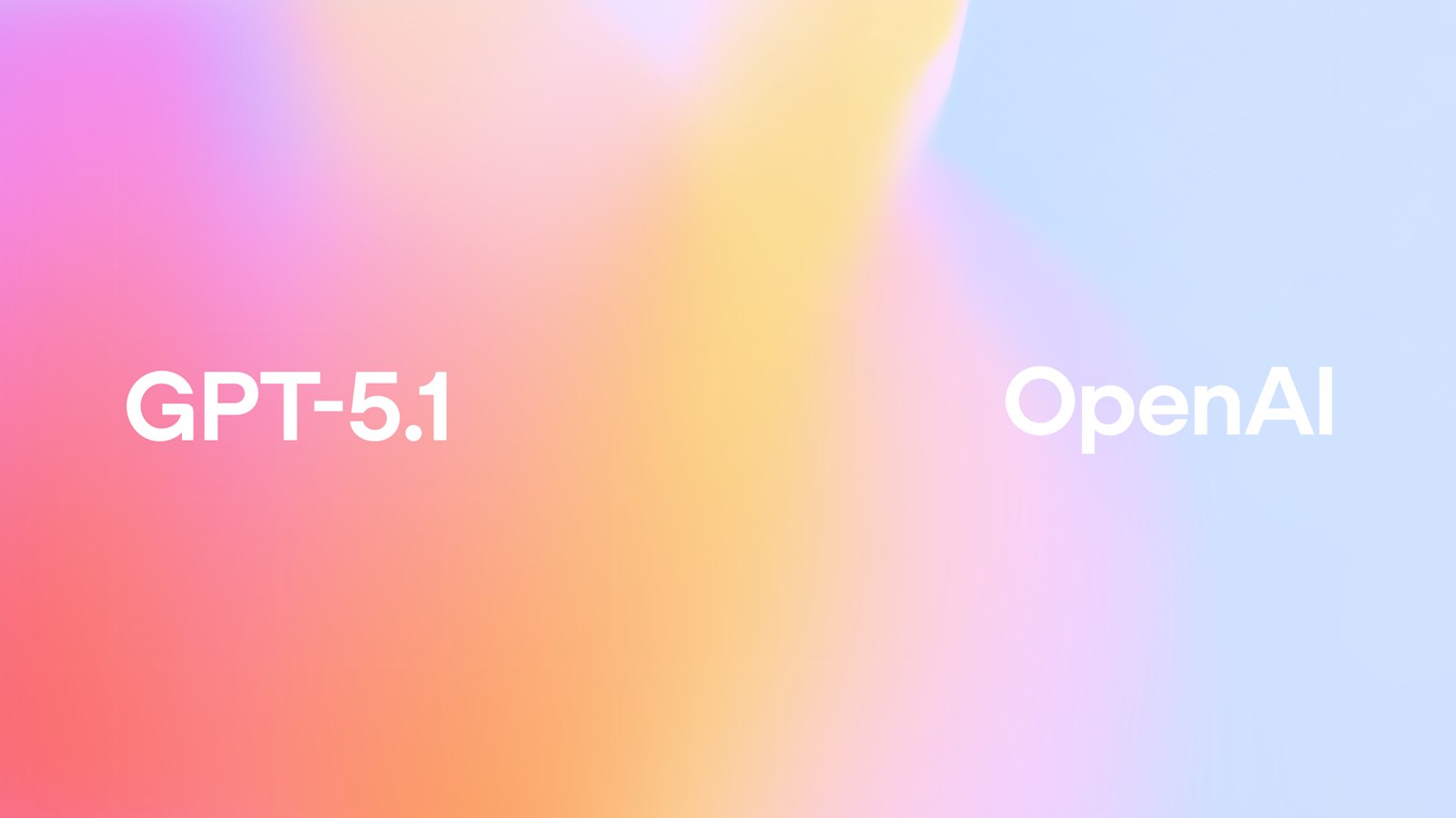 OpenAI GPT-5.1 소개 이미지
