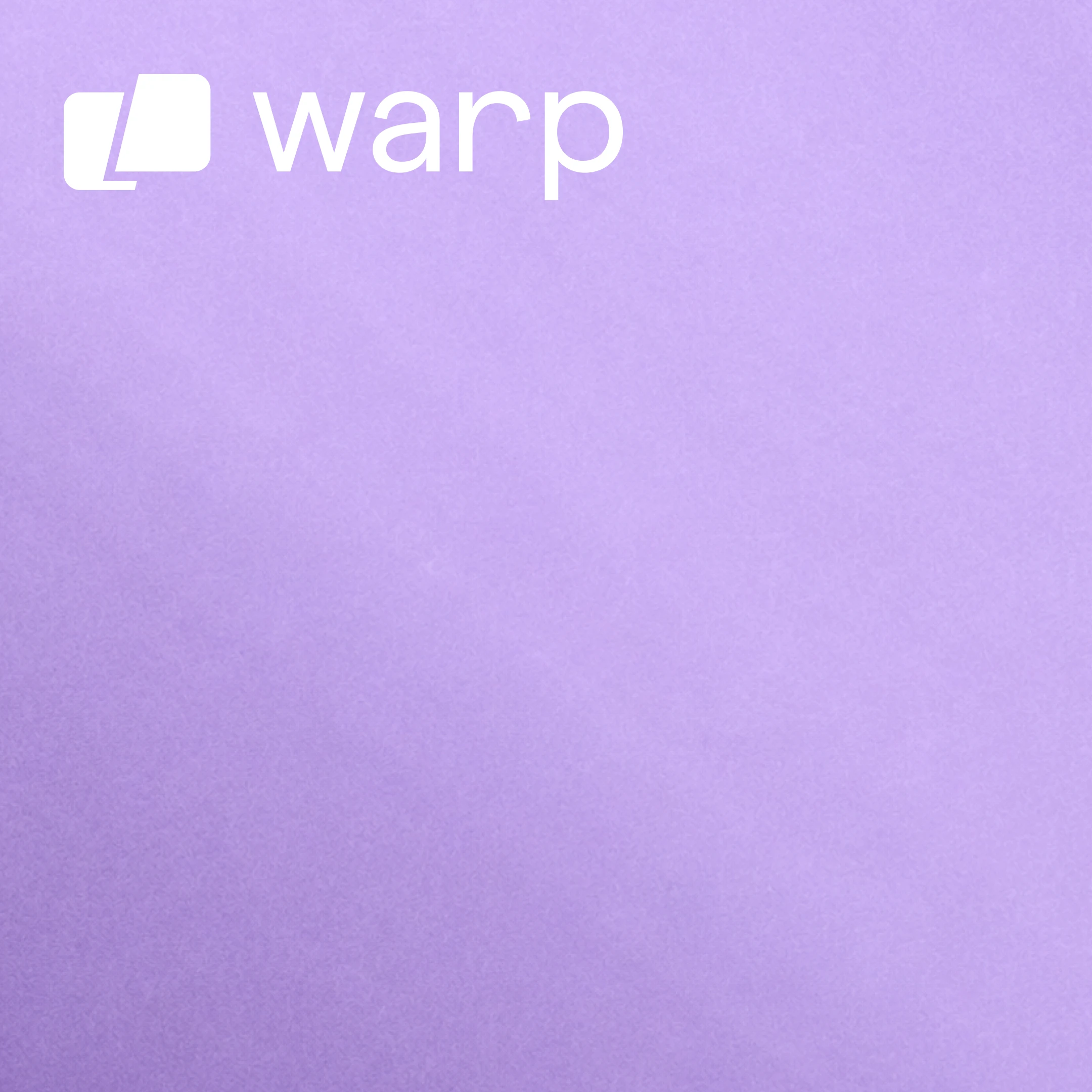 Warp featured card image.