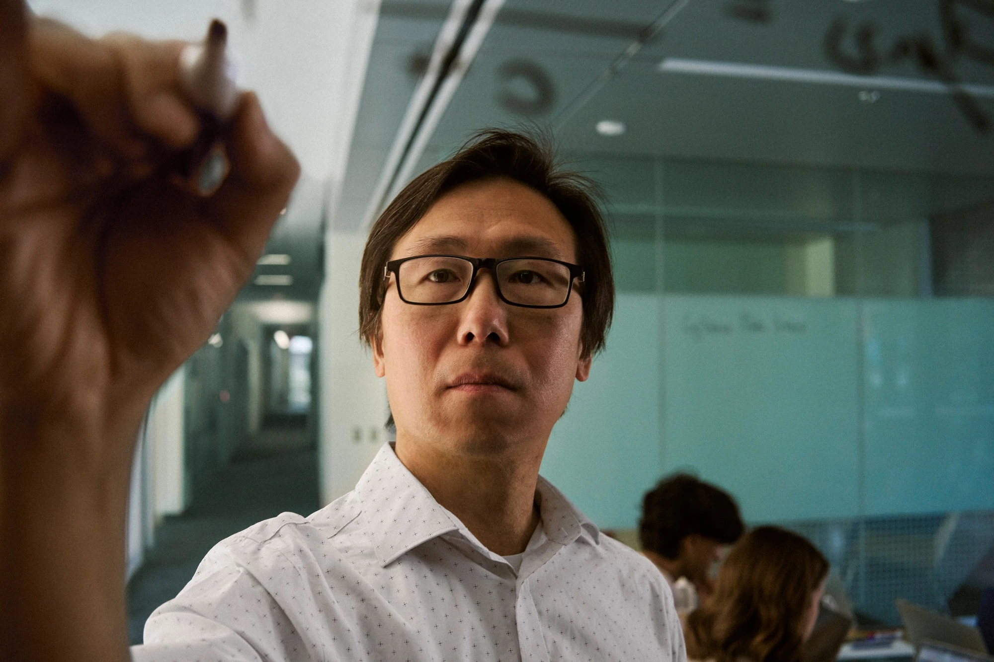 CK Chan in a lab or classroom setting.