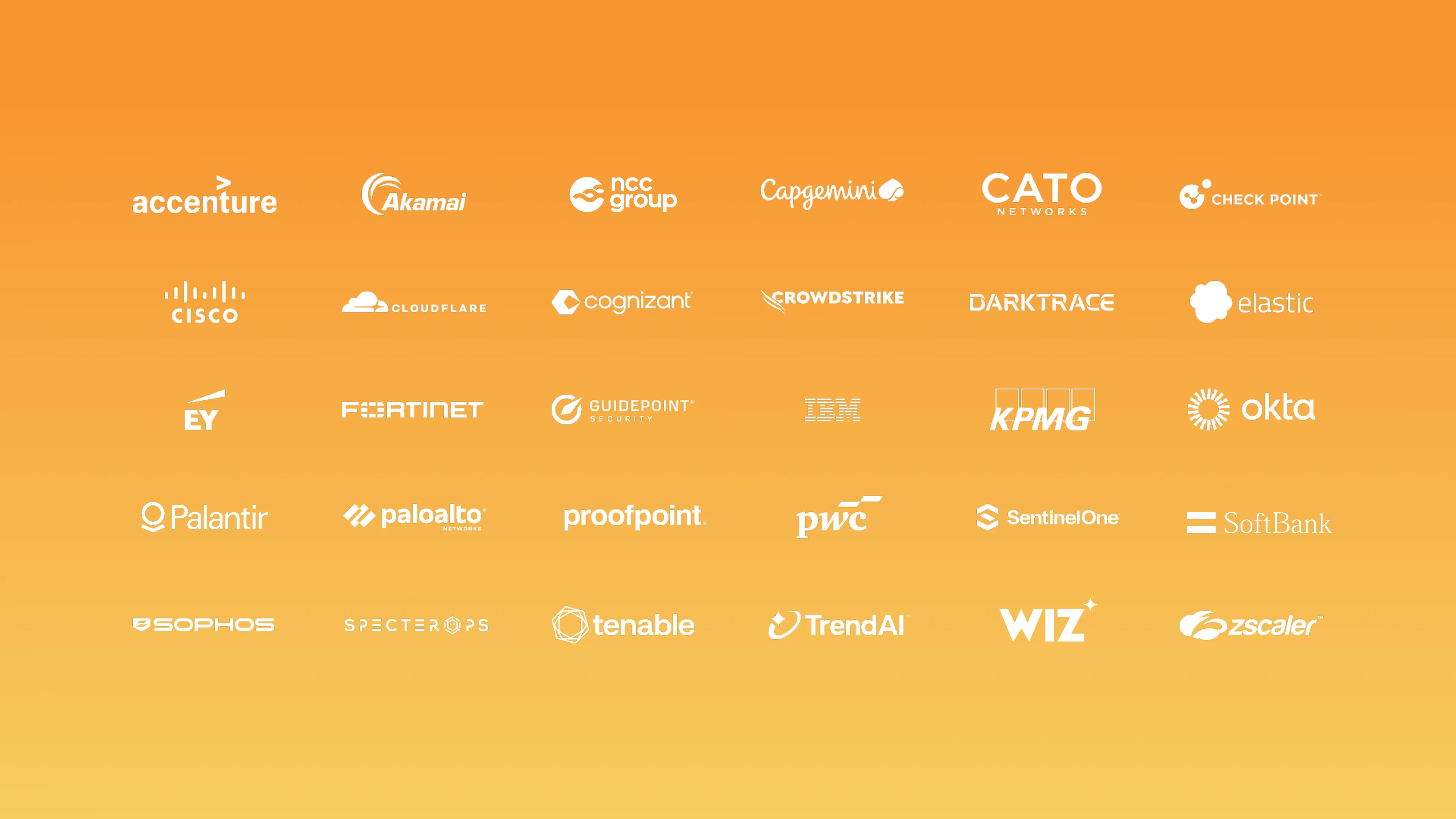 Grid of logos for partners in OpenAI's Daybreak program