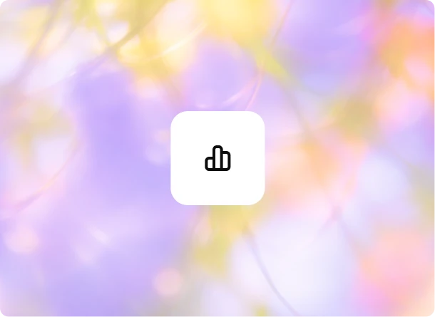 Credits text on gradient background