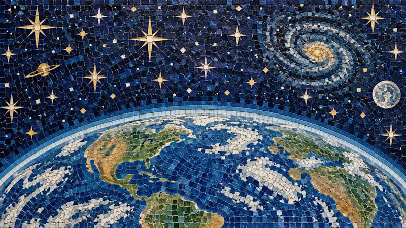 A mosaic-style artwork generated by ChatGPT Images 2.5