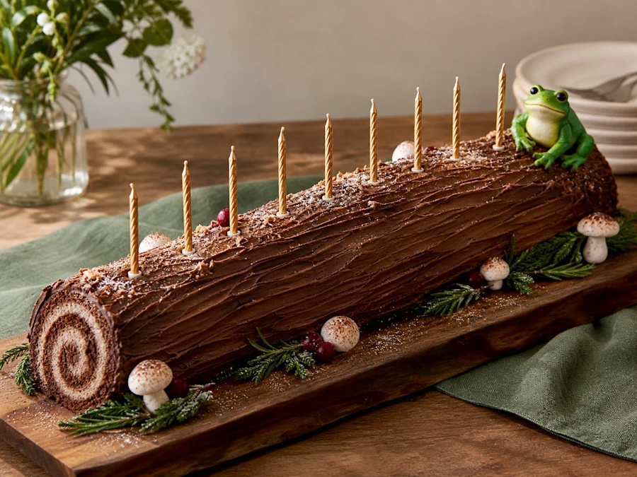 Opening frame of one of OpenAI's precise-editing demonstrations, showing a decorated cake