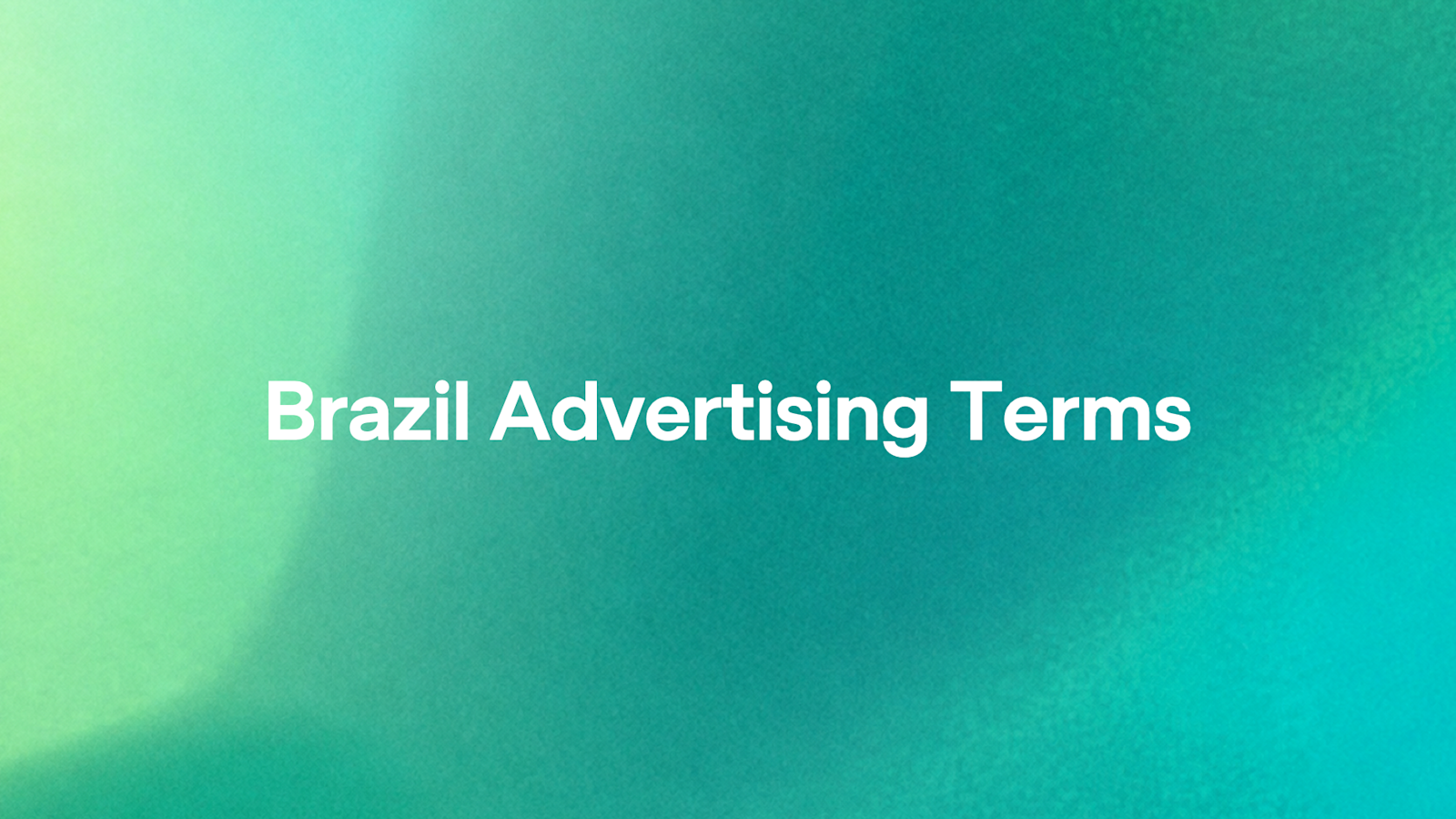 Termos de Publicidade do Brasil | OpenAI
