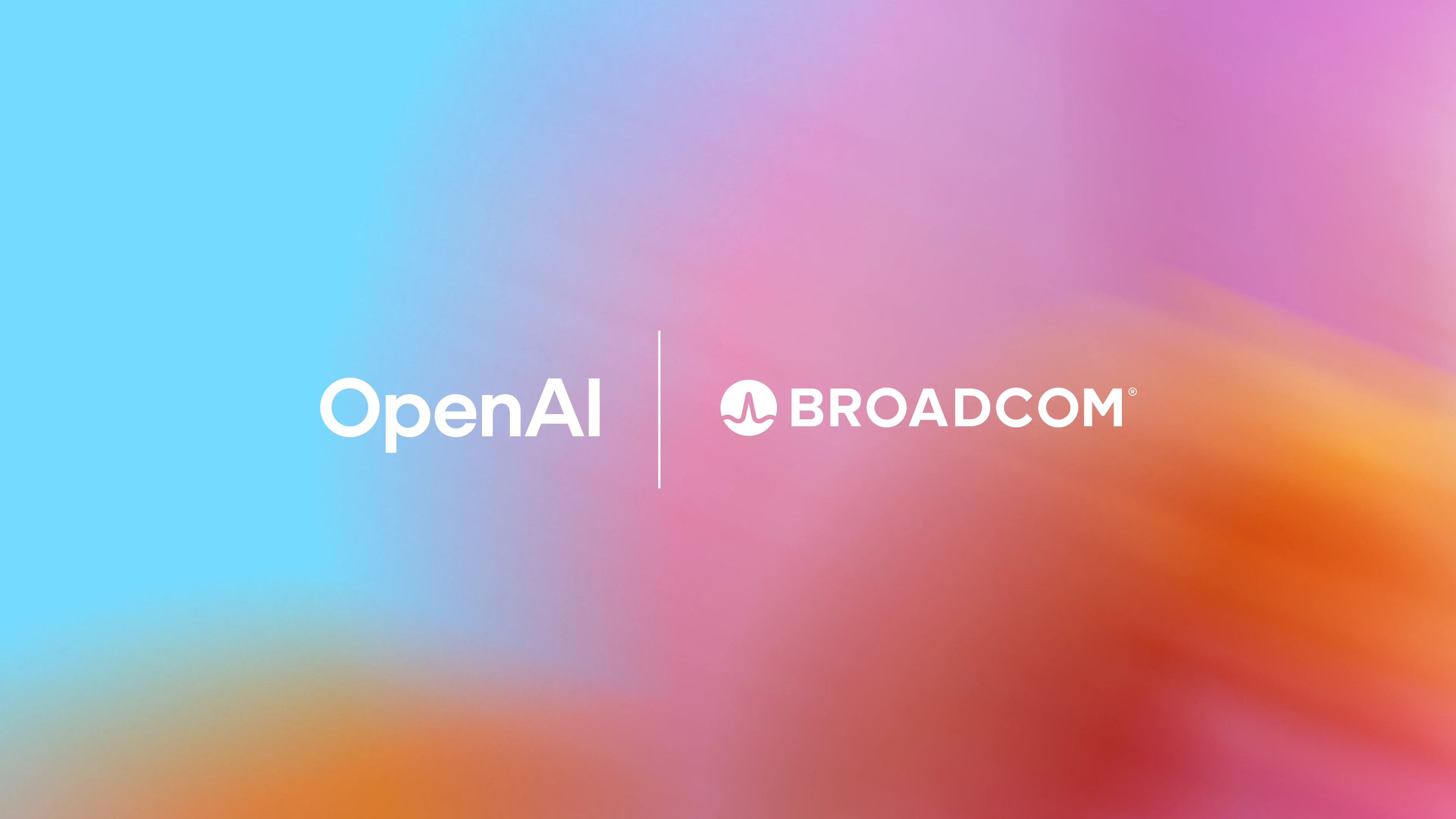 OpenAI and Broadcom logo lockup