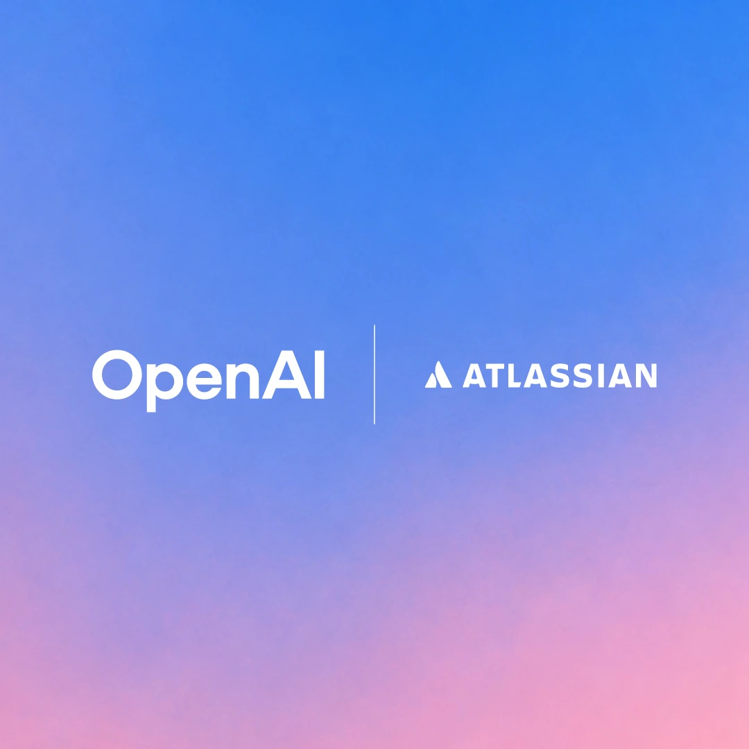 Atlassian partnership card — official white SVGs on Neutral 088