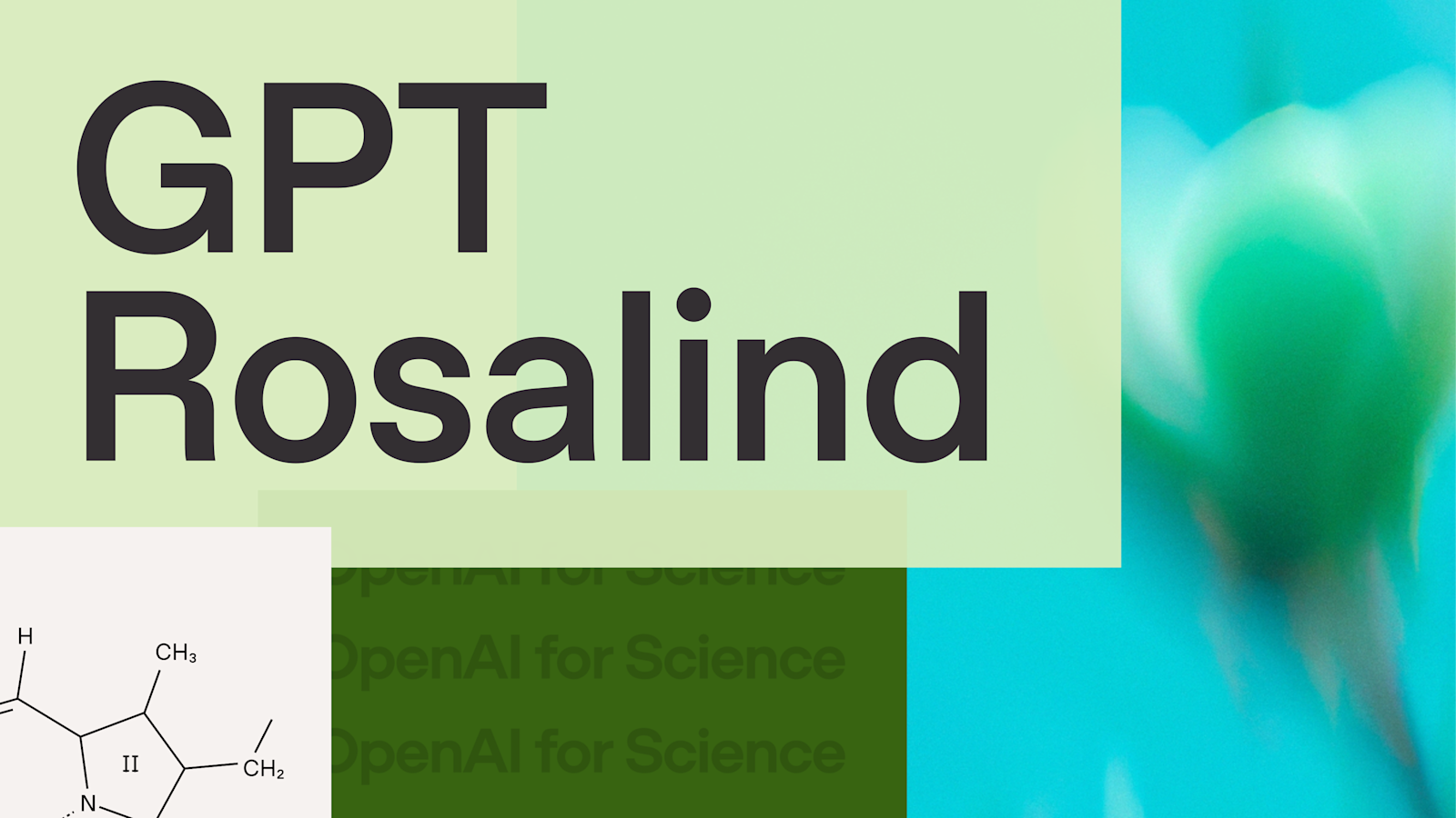 為生命科學研究推出 GPT-Rosalind