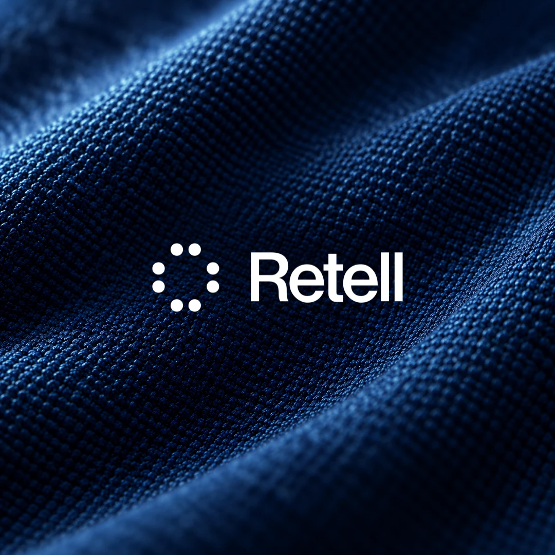 Retell AI — customer story card (acoustic fabric)