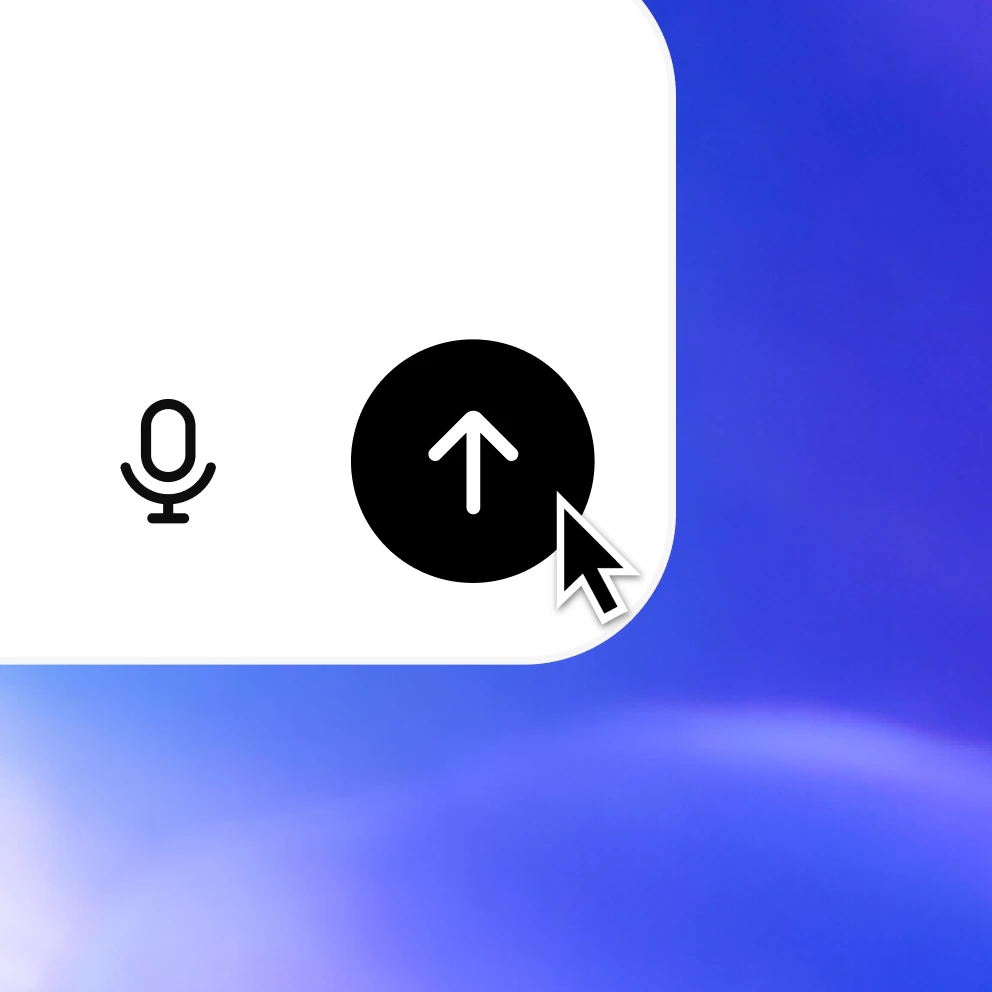 Codex composer send button highlighted to run the scan.