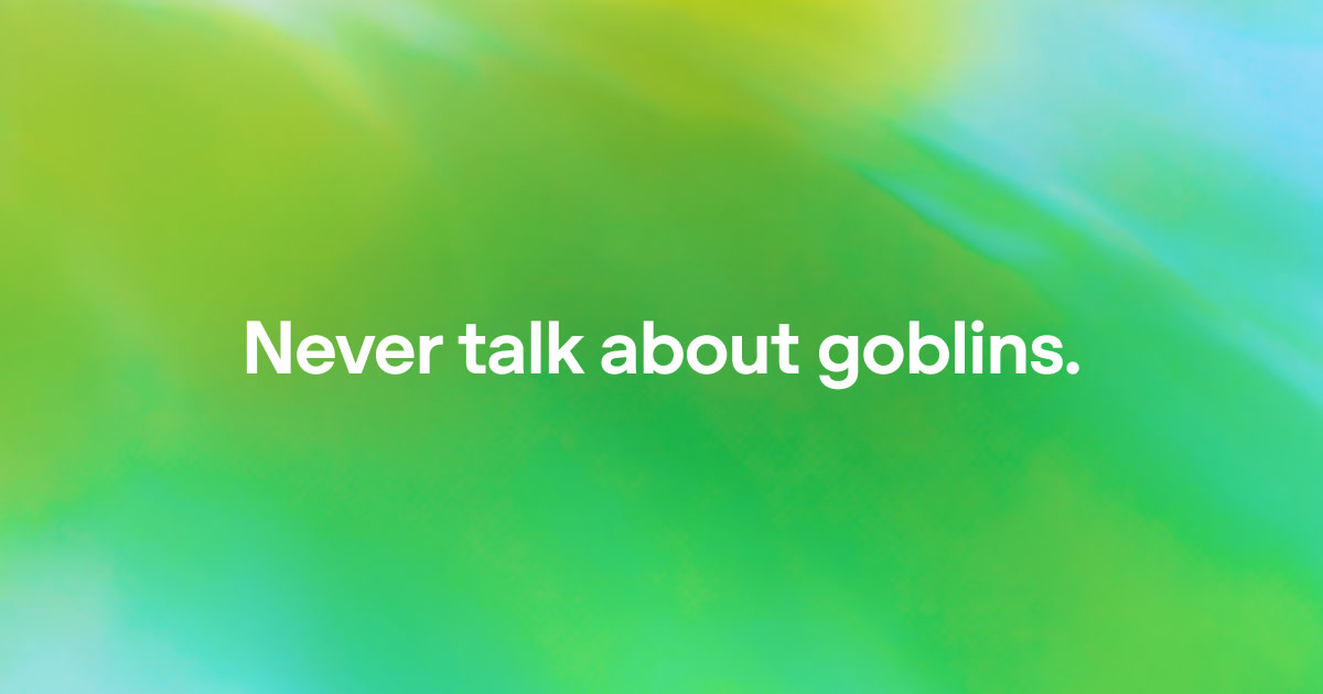 How OpenAI’s Nerdy Personality Trained GPT-5 to Obsess Over Goblins