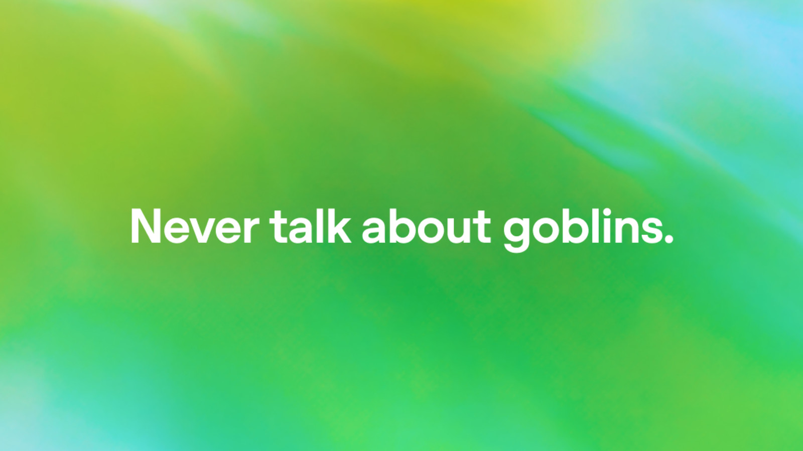 Understanding the Origins of Goblin Outputs in GPT-5