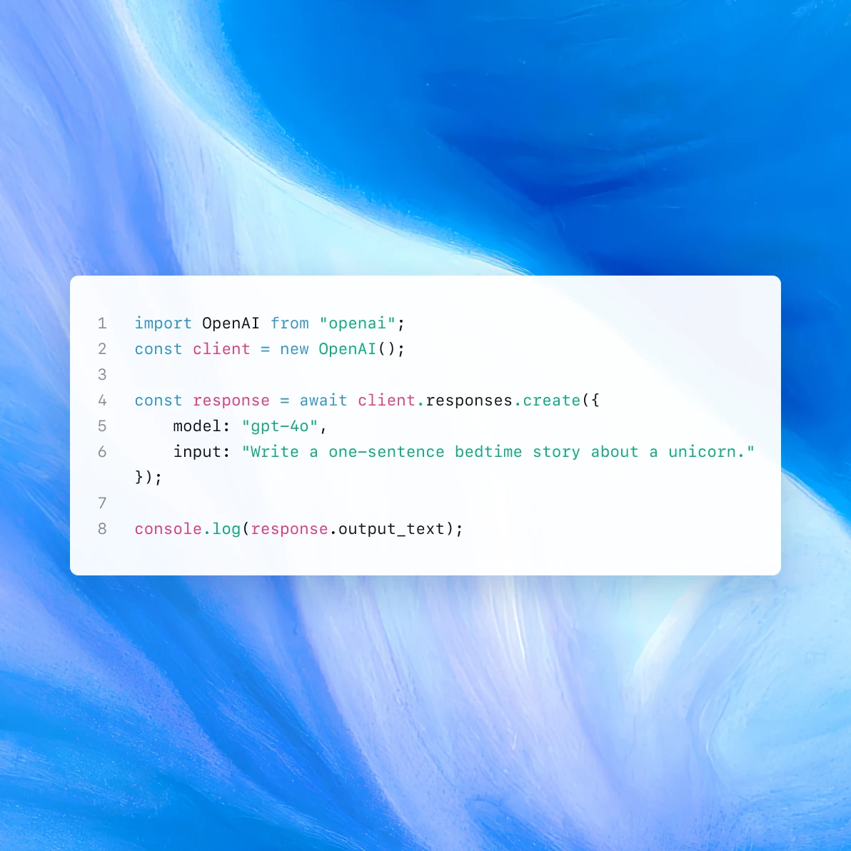 Piattaforma API | OpenAI