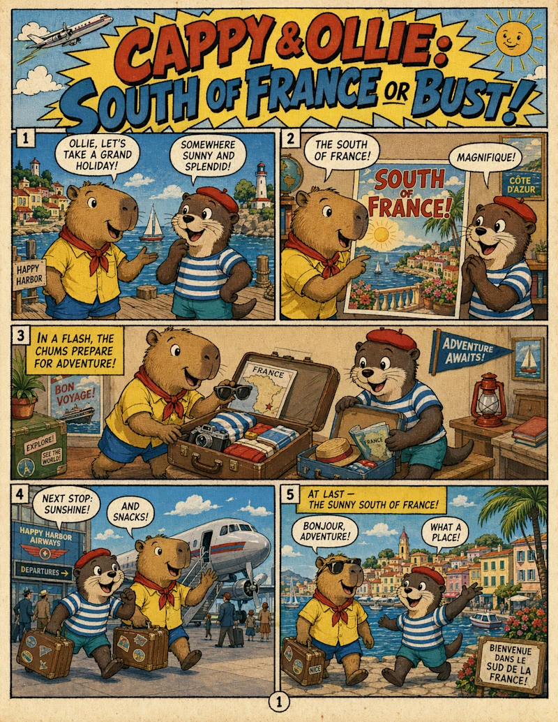 Página 1 del cómic