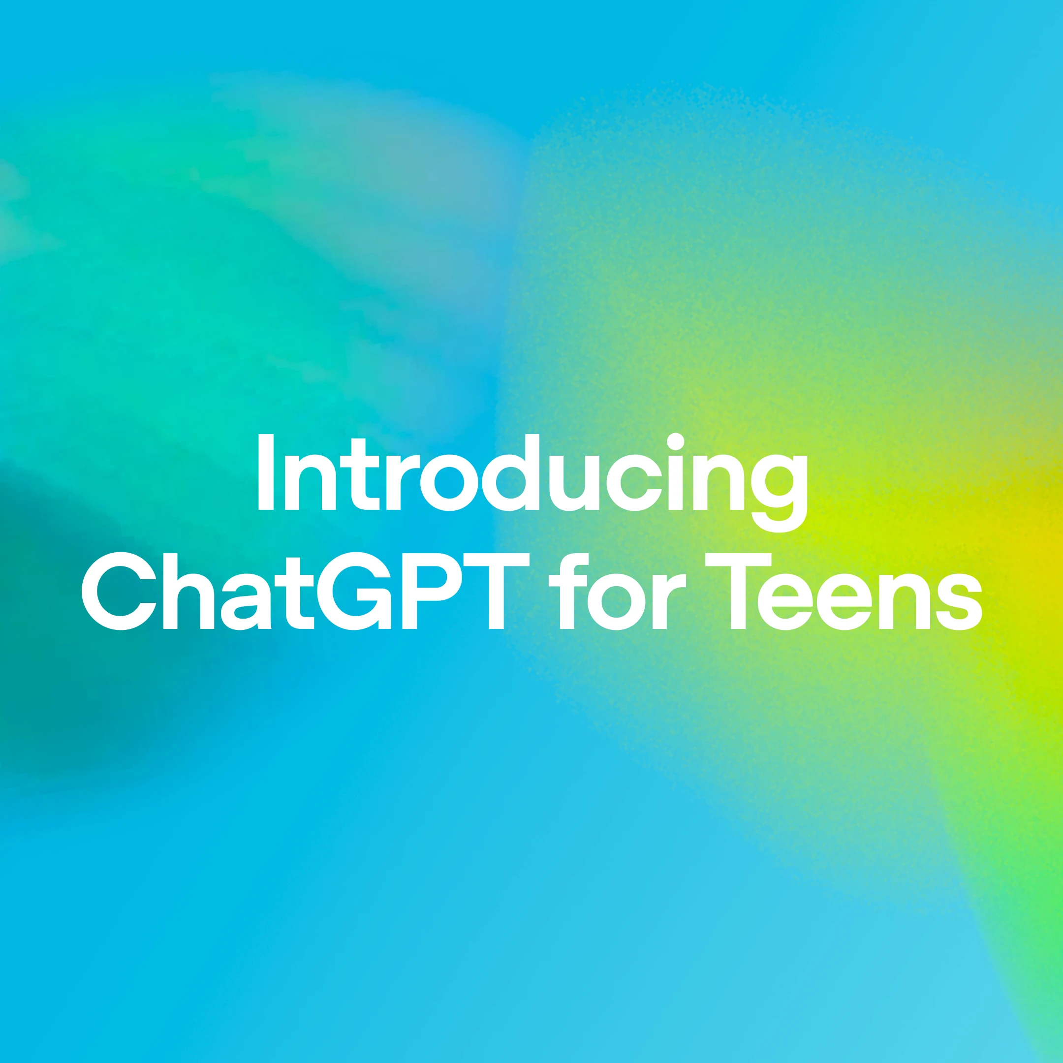 ChatGPT for Teens — square card