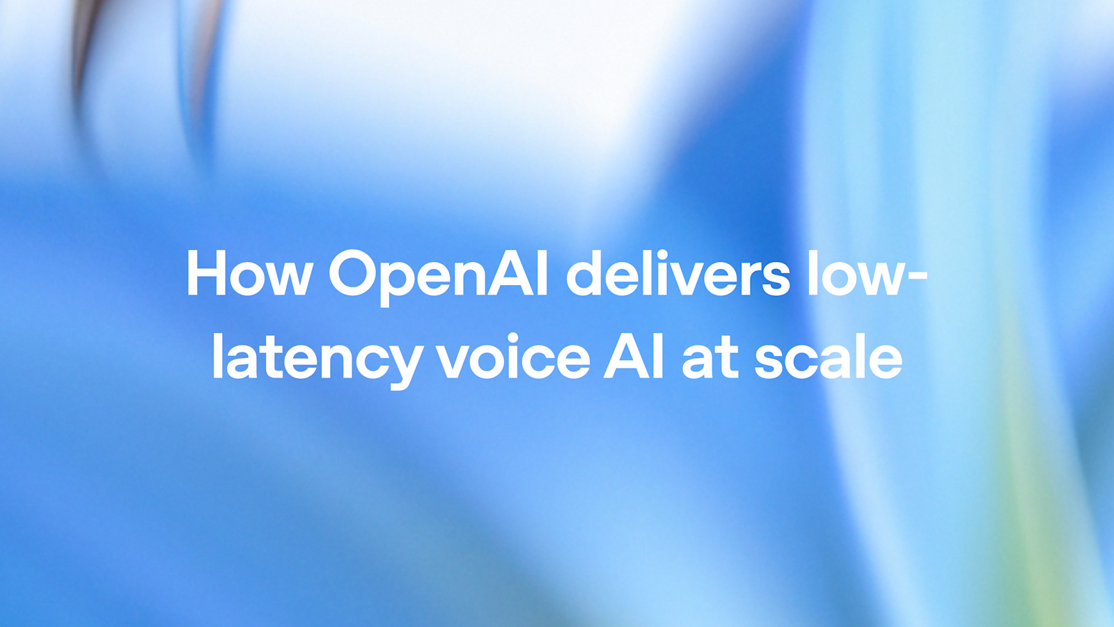 OpenAI Rombak Infrastruktur WebRTC demi Voice AI Super Cepat dan Scalable