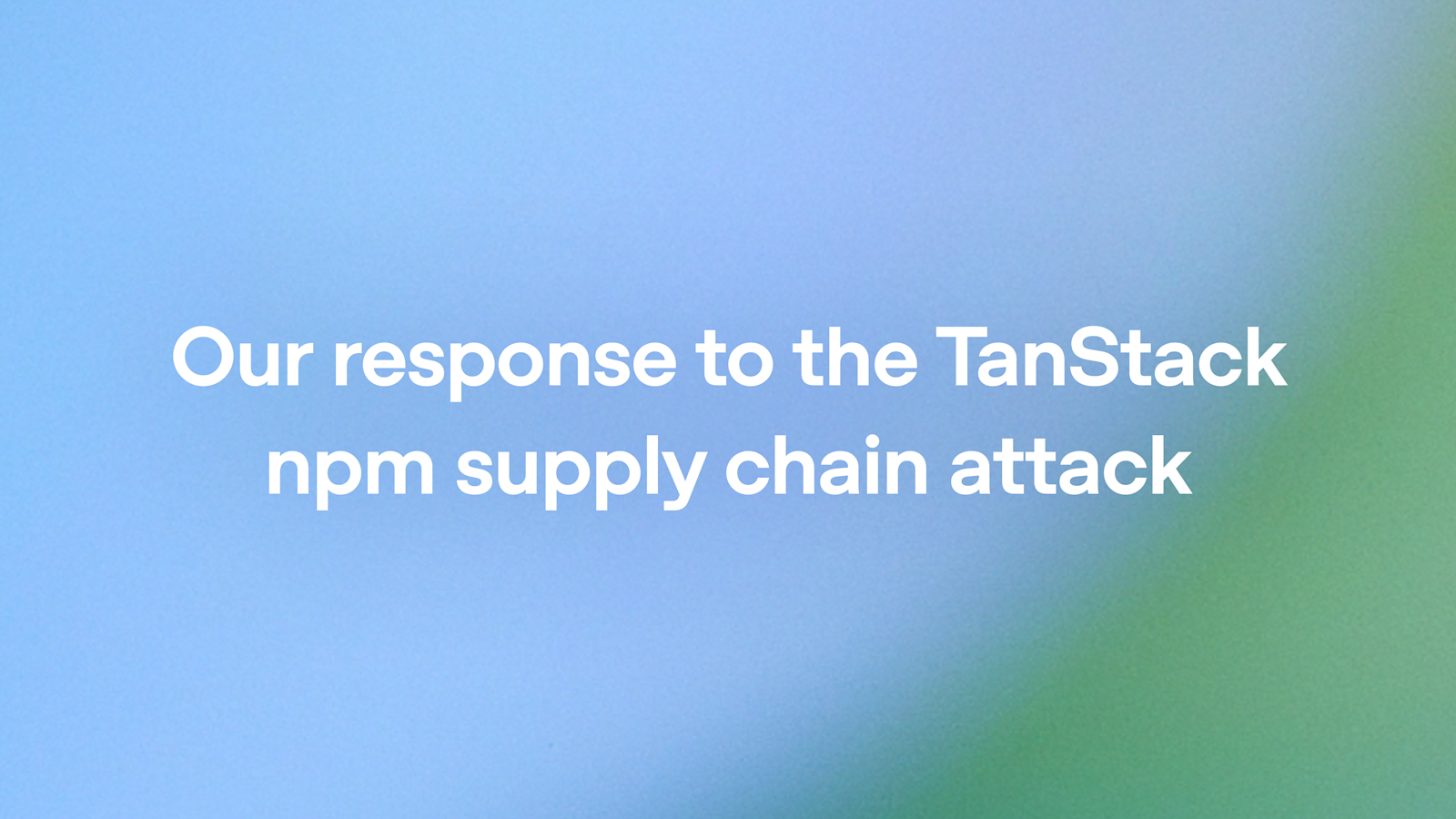 OpenAI Says No User Data Breached After Mini Shai-Hulud TanStack Supply-Chain Attack