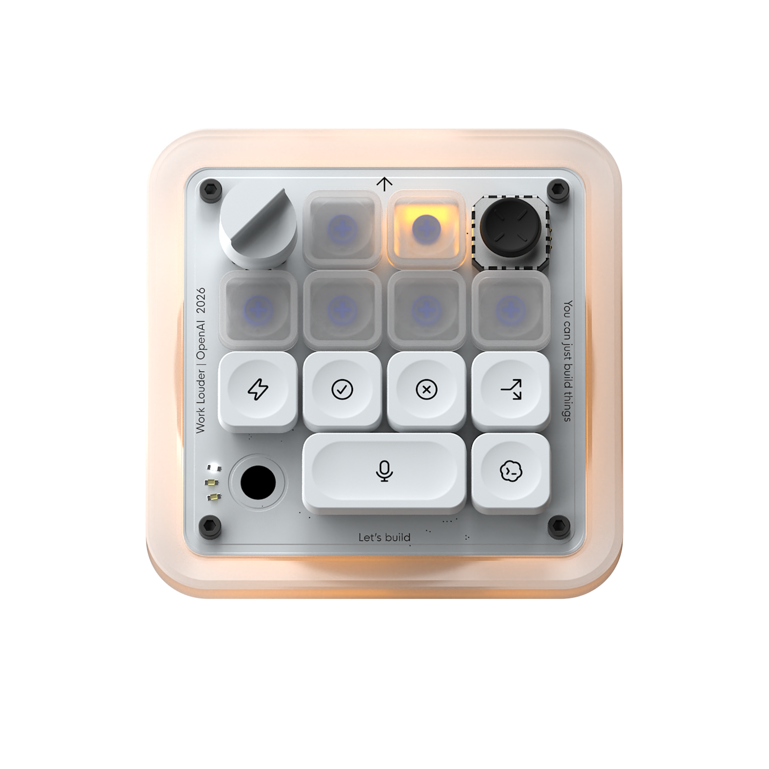 Codex Creator Micro OpenAI × Work Louder Supply Co. x Work Louder | OpenAI