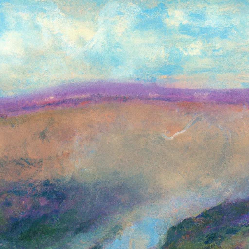 An abstract oil painting of diverse people gathering, generated by DALL·E 2