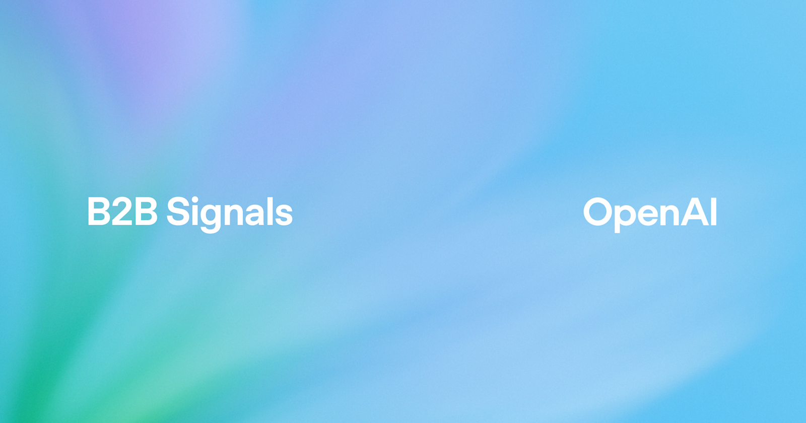 OpenAI B2B Signals: a vantagem em IA está começando a se acumular | OpenAI