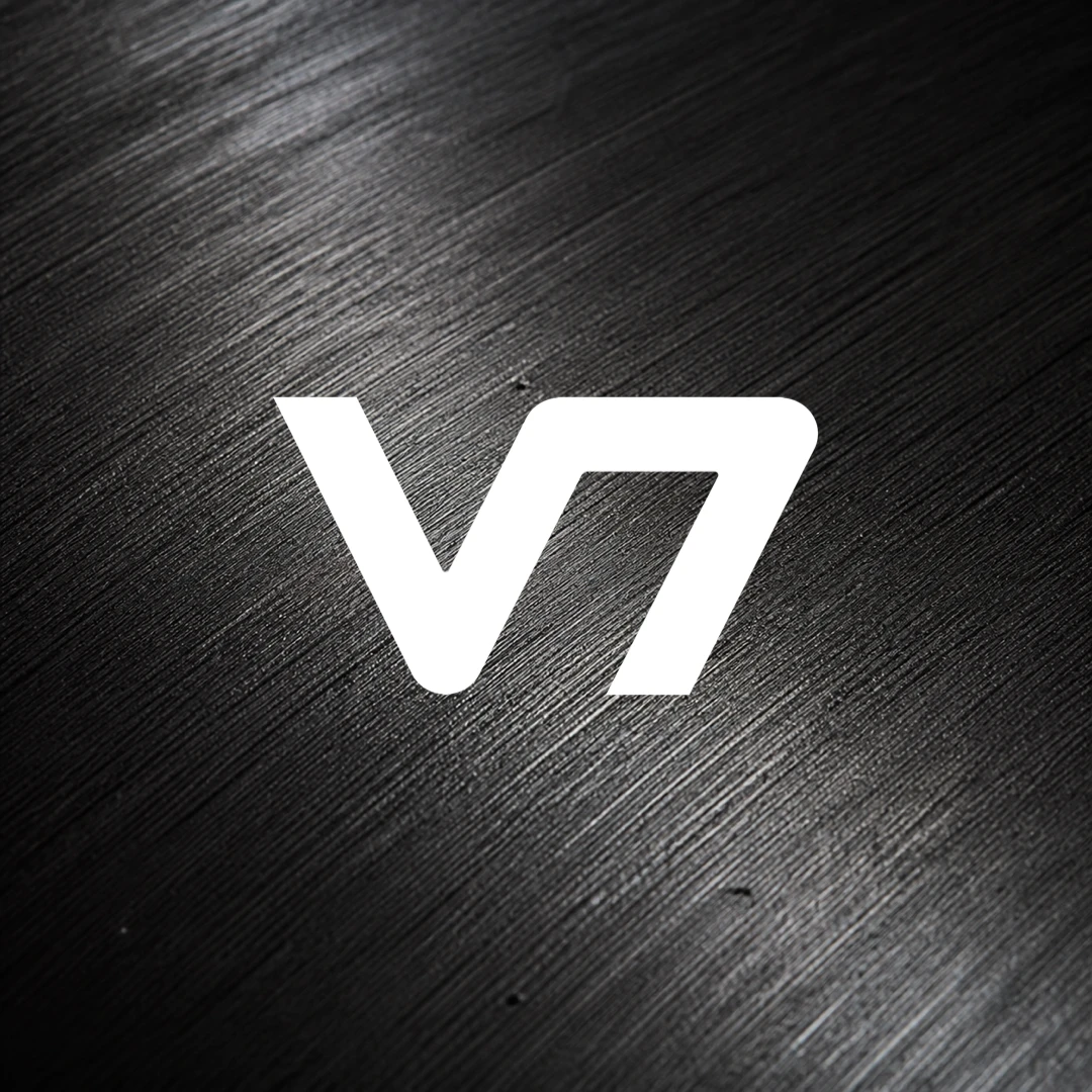 V7 customer story hero art card - graphite texture