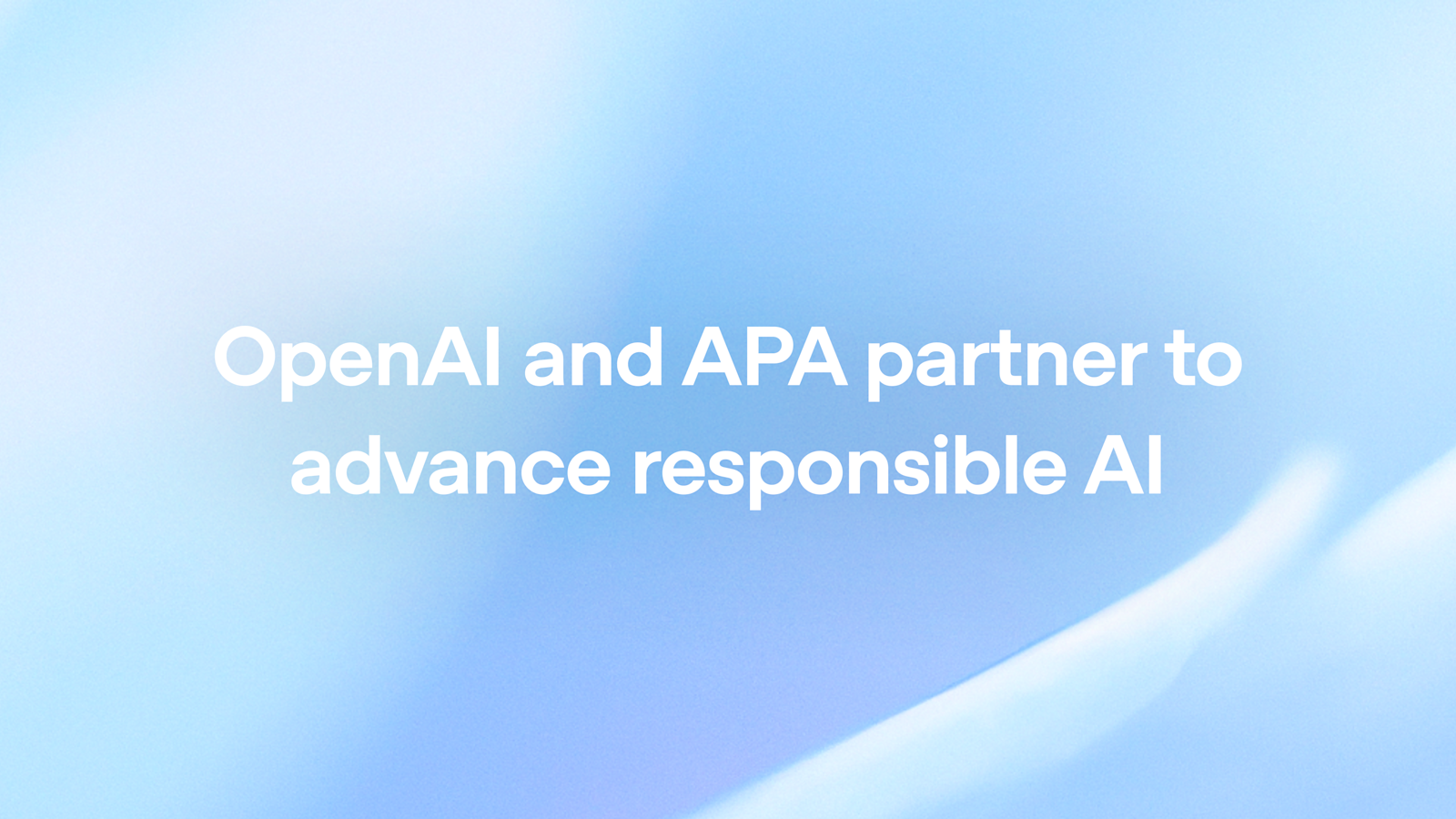 Working with the American Psychological Association on