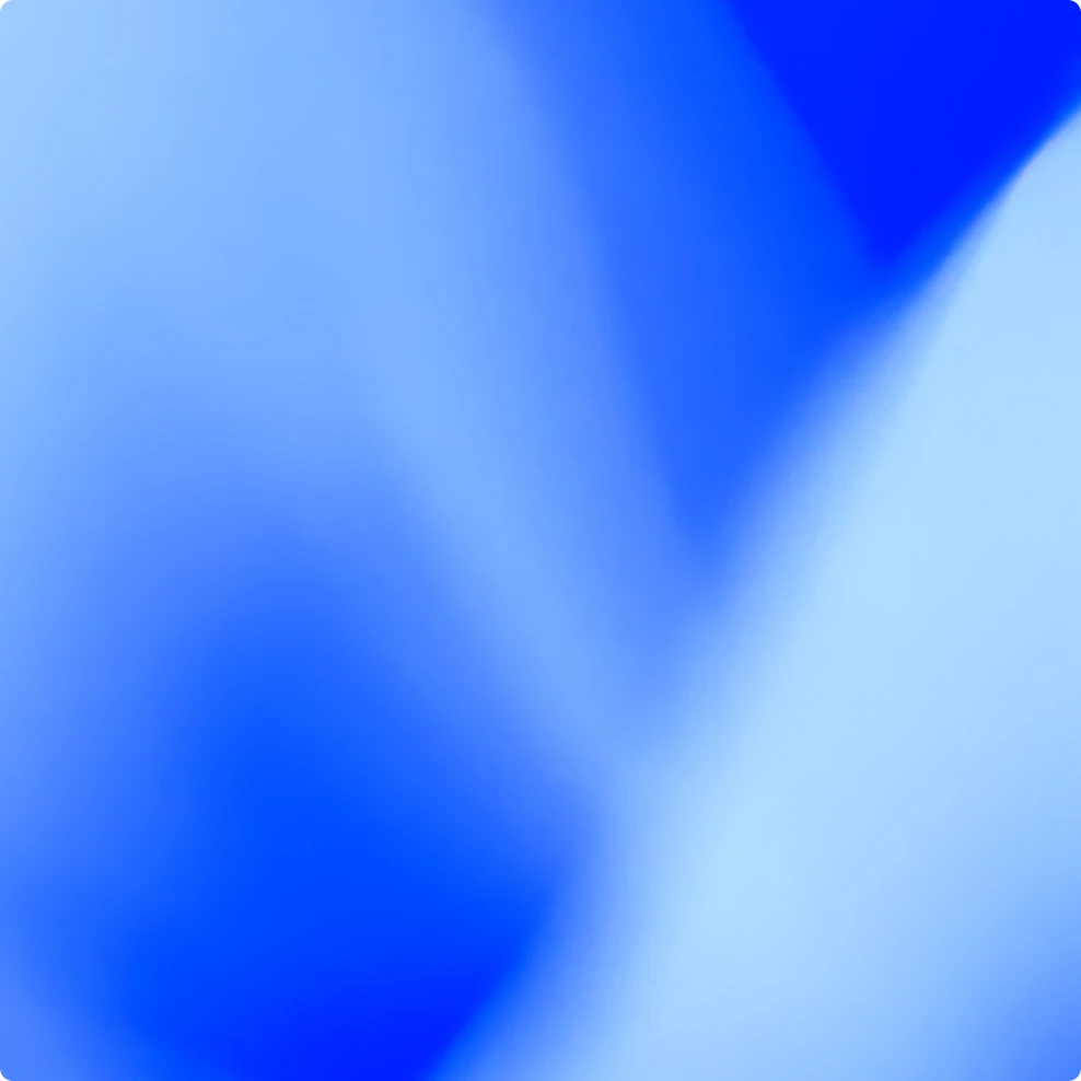 Abstract blue square