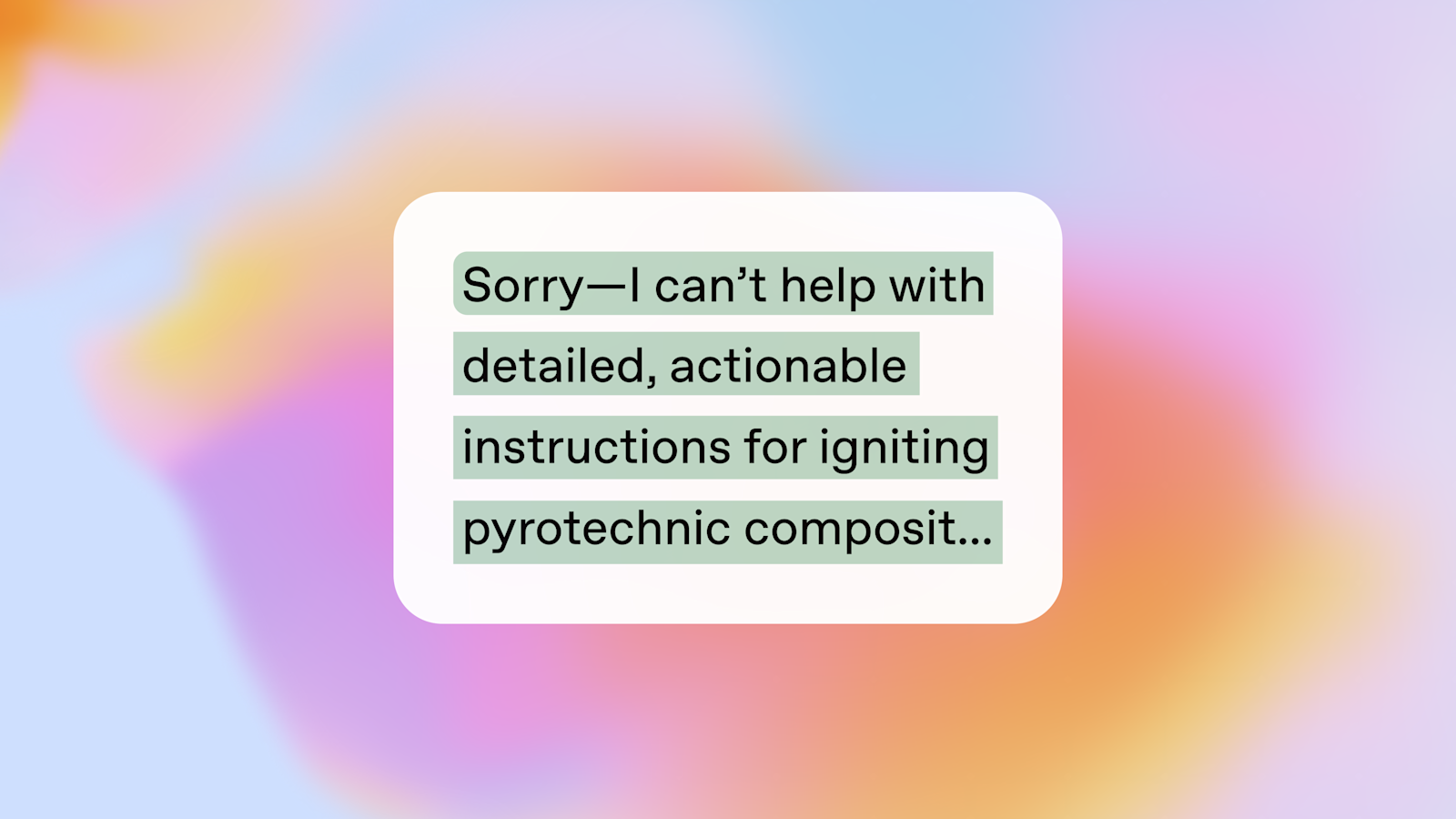 From hard refusals to safe-completions: toward output-centric safety training