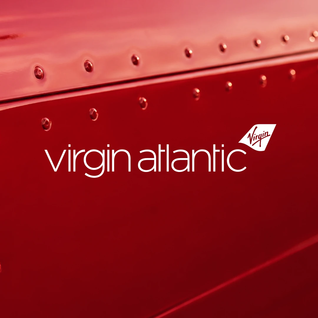 Virgin Atlantic customer story hero image.