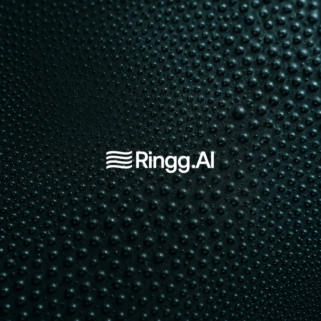 Ringg AI customer story art card and hero